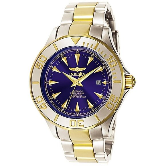 NWT Authentic Invicta Ocean Ghost III Automatic Blue Dial Two-tone Men's Watch - Picture 1 of 5